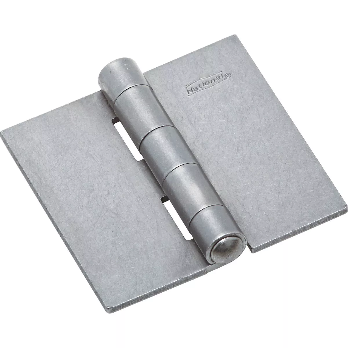 National Hardware 3 In. Square Plain Steel Weldable Door Hinge