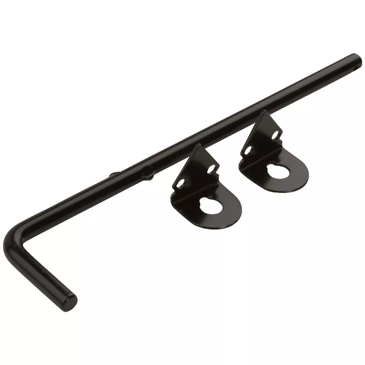 National Hardware 12 In. L. x 1/2 In. Dia. Black Steel Cane Bolt