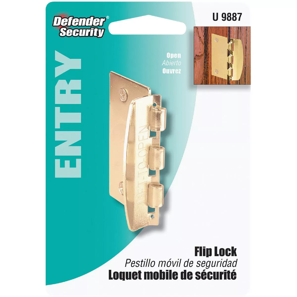 Defender Security Flip-Over Door Lock - photo 2