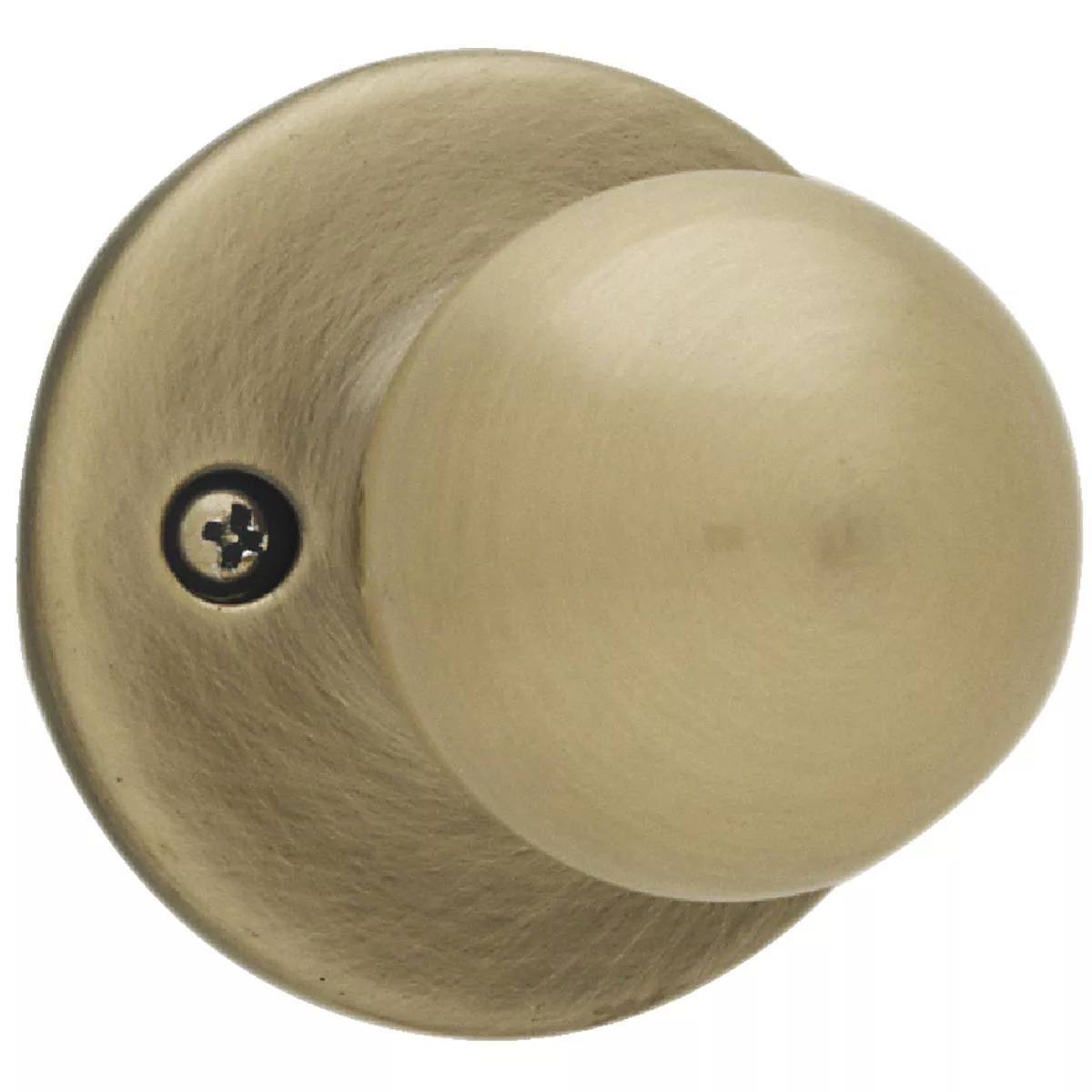Kwikset Antique Brass Polo Dummy Door Knob