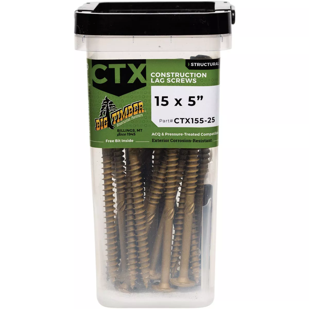 Big Timber #15 x 5 In. Lag Screw (25-Count) | Do it Best