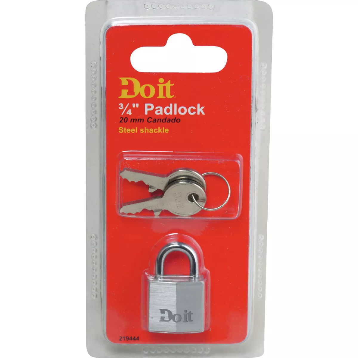 Do it 3/4 In. Aluminum Keyed Padlock - photo 2