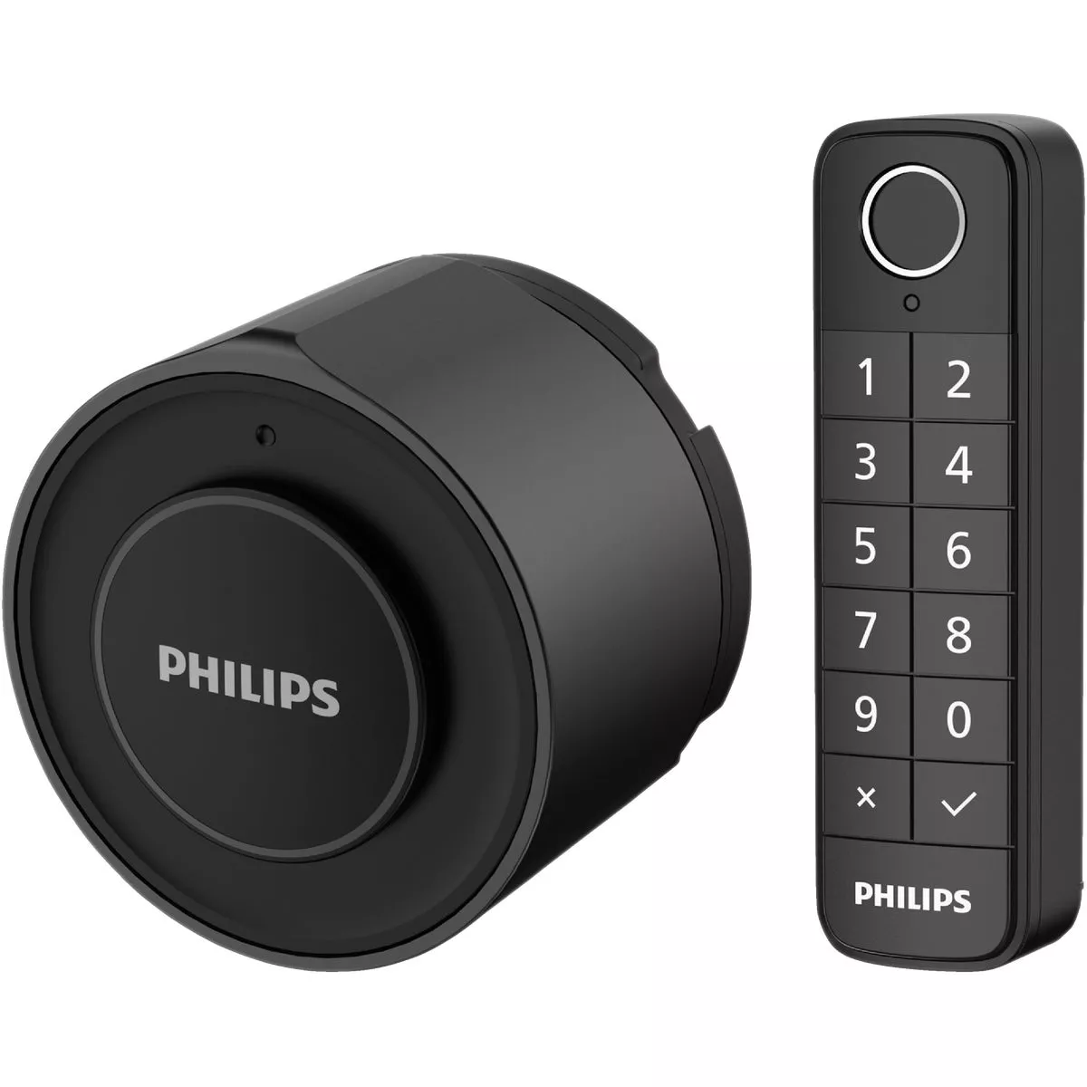 Philips Retrofit Electronic Deadbolt Lock, Black - photo 4