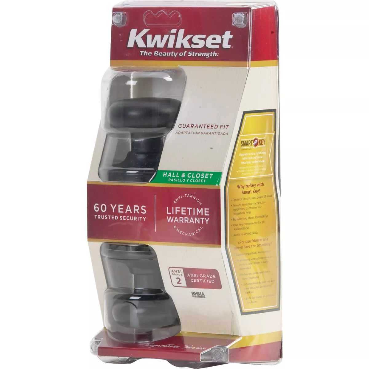 Kwikset Signature Series Venetian Bronze Hall & Closet Door Knob - photo 3