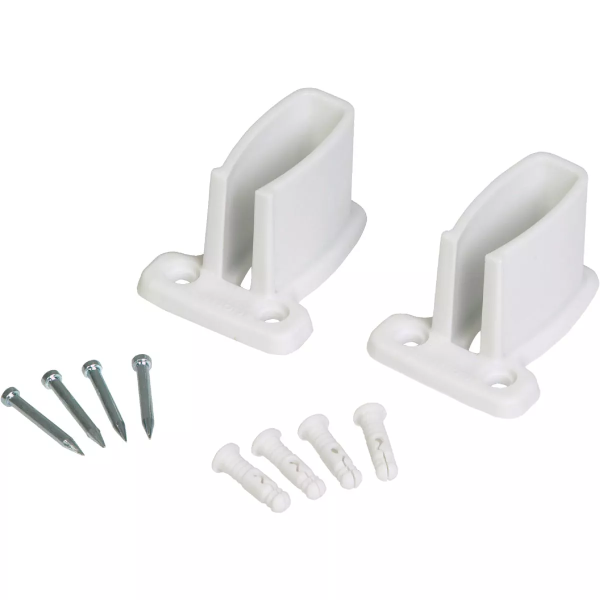 Closetmaid White Wire Shelving Wall Bracket (2-Count) - photo 2