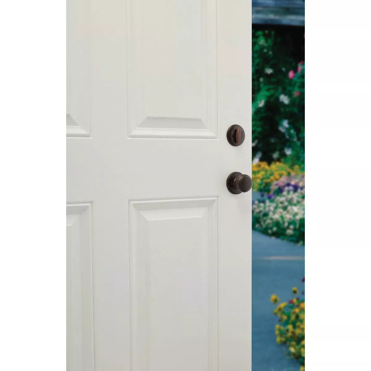 Kwikset Belleview Handleset w/Cove Knob SmartKey, Venetian Bronze - photo 2