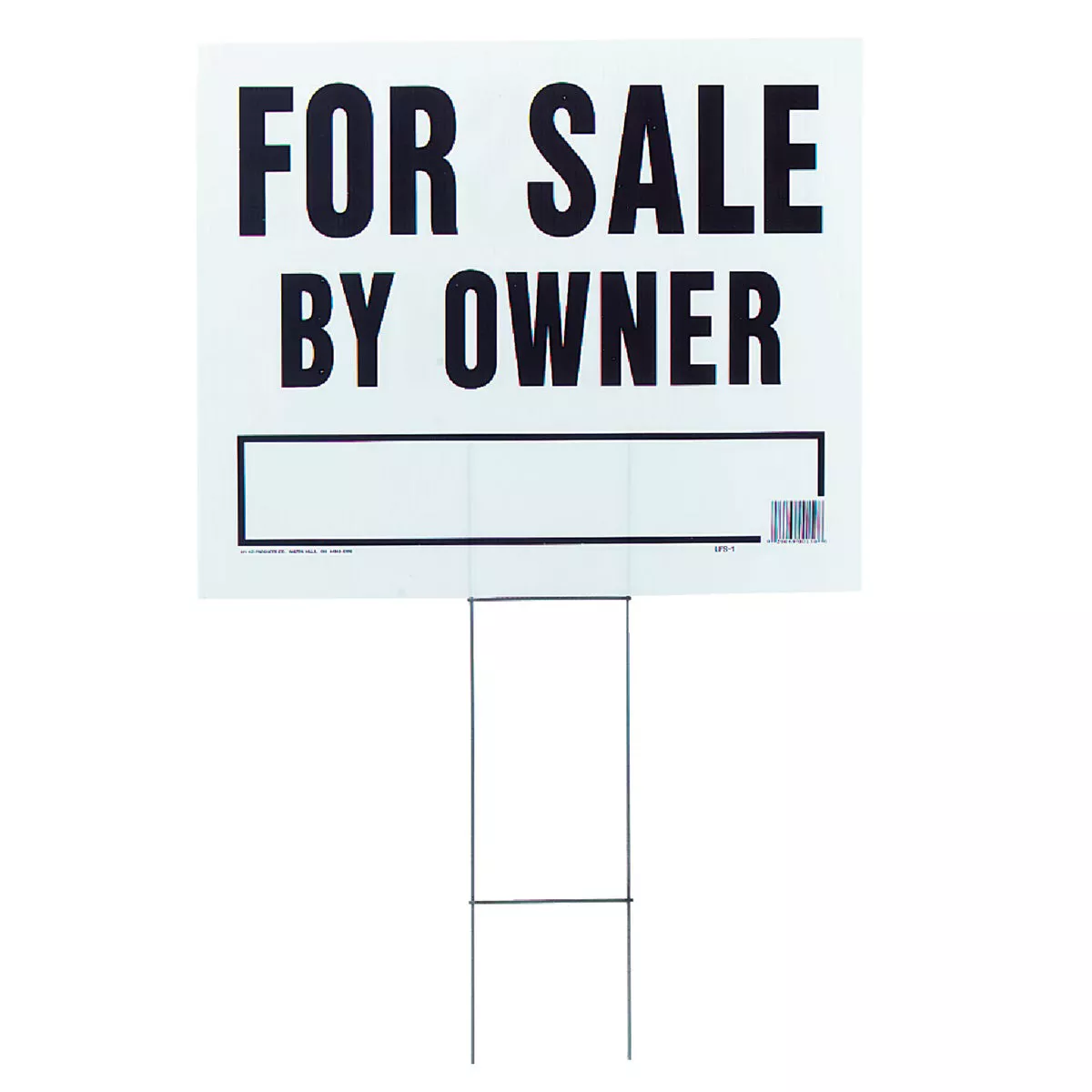 Hy-Ko Corrugated Plastic Sign, For Sale By Owner