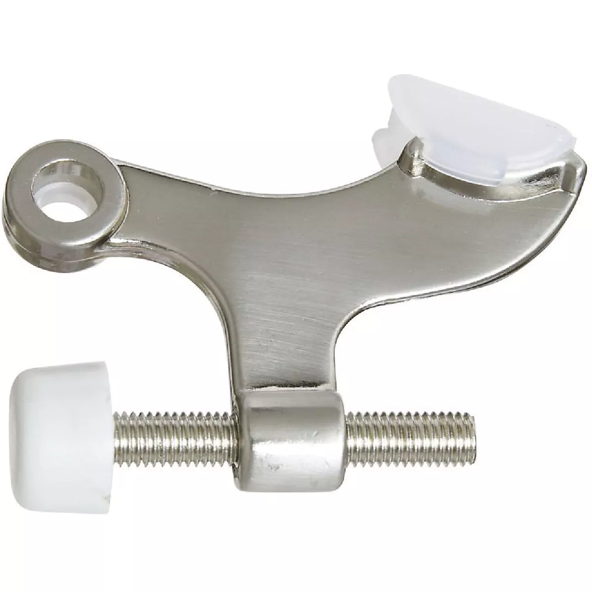 National Hardware Gallery Series Satin Nickel Hinge Pin Door Stop (Bagged)