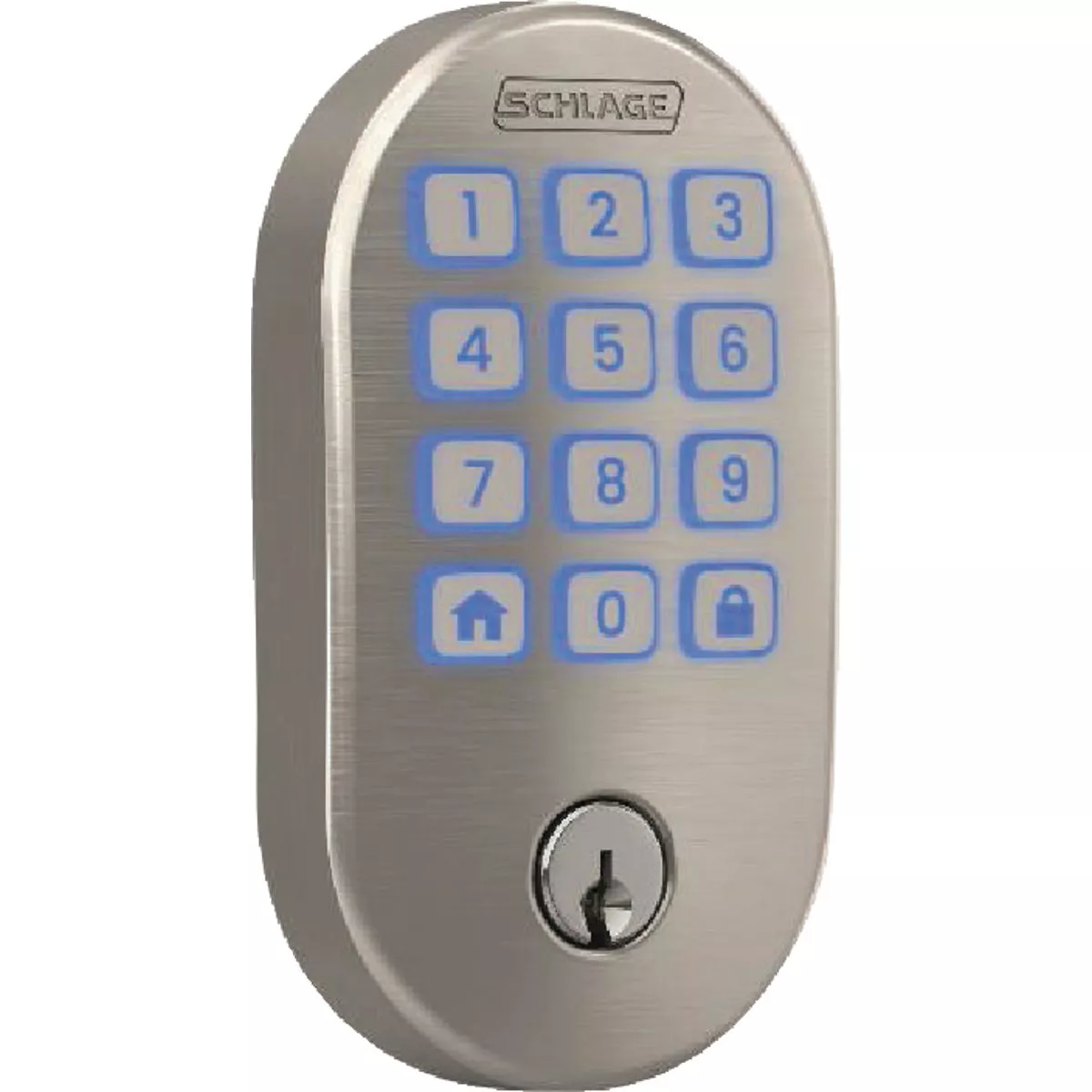 Schlage Arrive Remsen Satin Nickel Smart WiFi Deadbolt - photo 3