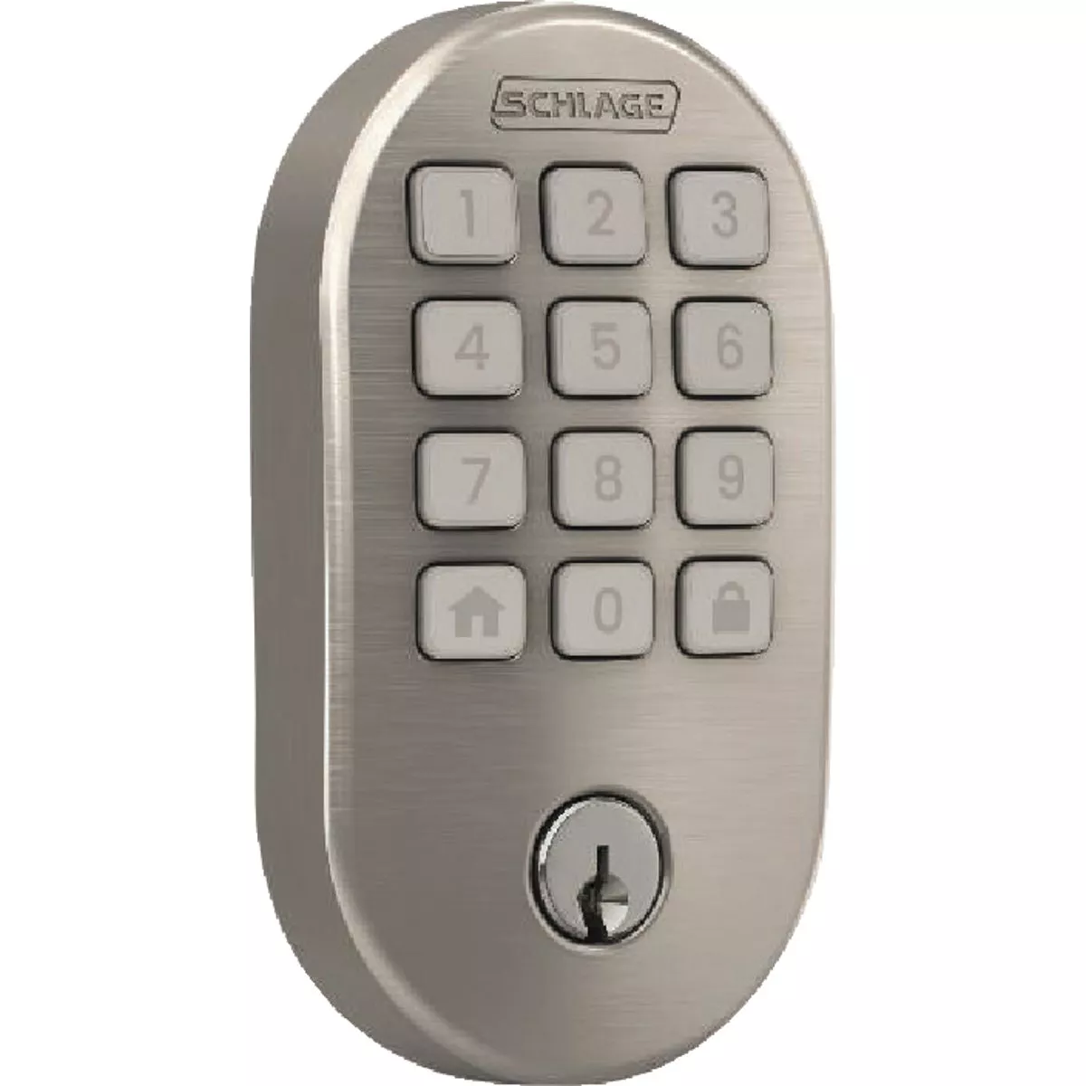 Schlage Arrive Remsen Satin Nickel Smart WiFi Deadbolt - photo 4