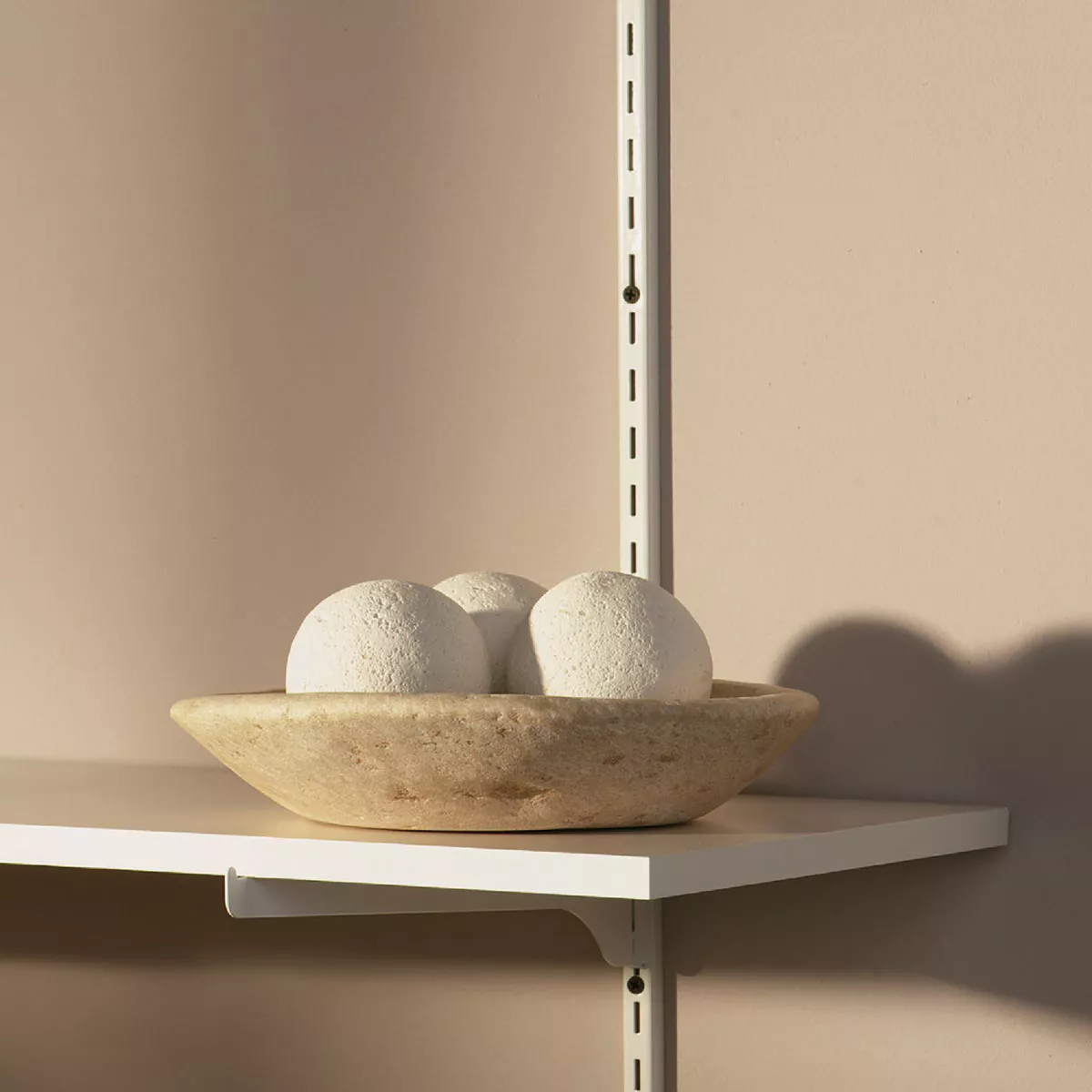 Knape & Vogt 80 Series 60 In. White Steel Adjustable Shelf Standard - photo 2