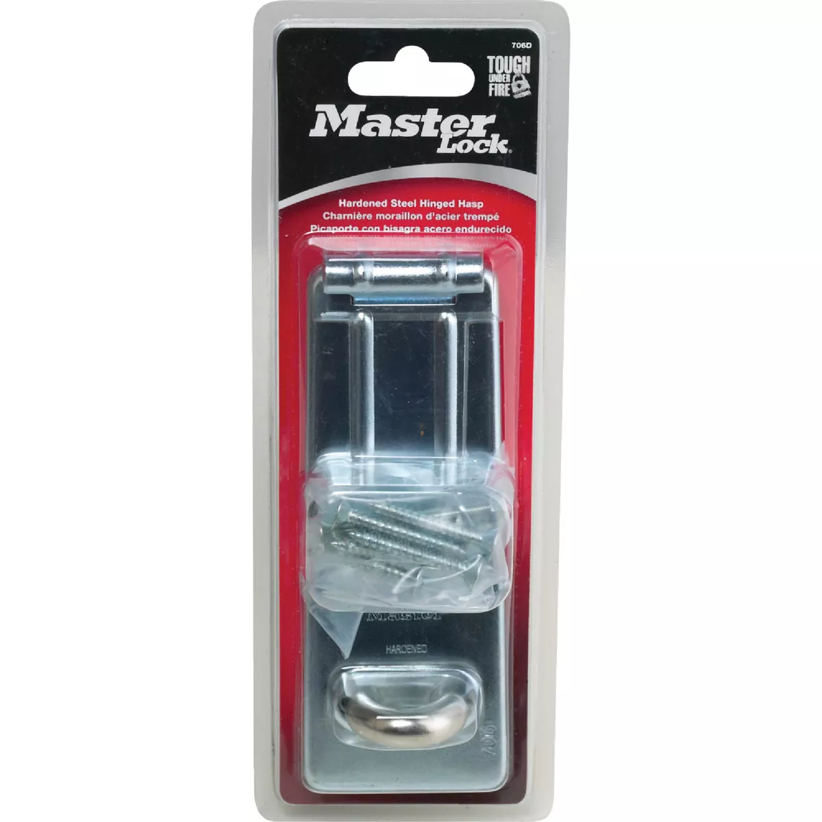 Master Lock 6 In. x 2-1/3 In. Safety Hasp - photo 2
