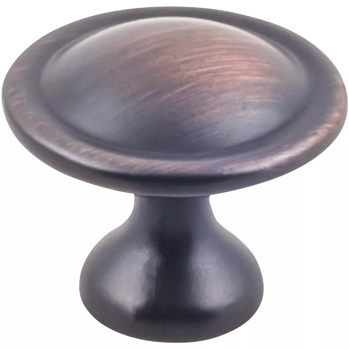 KasaWare 1-1/8 In. Diameter Brushed Oil Rubbed Bronze Cabinet Knob (4-Pack)