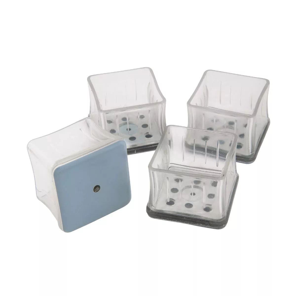 Magic Sliders Magic Fit 1-1/4 In. - 1-3/8 In. Square Slider (4-Pack)