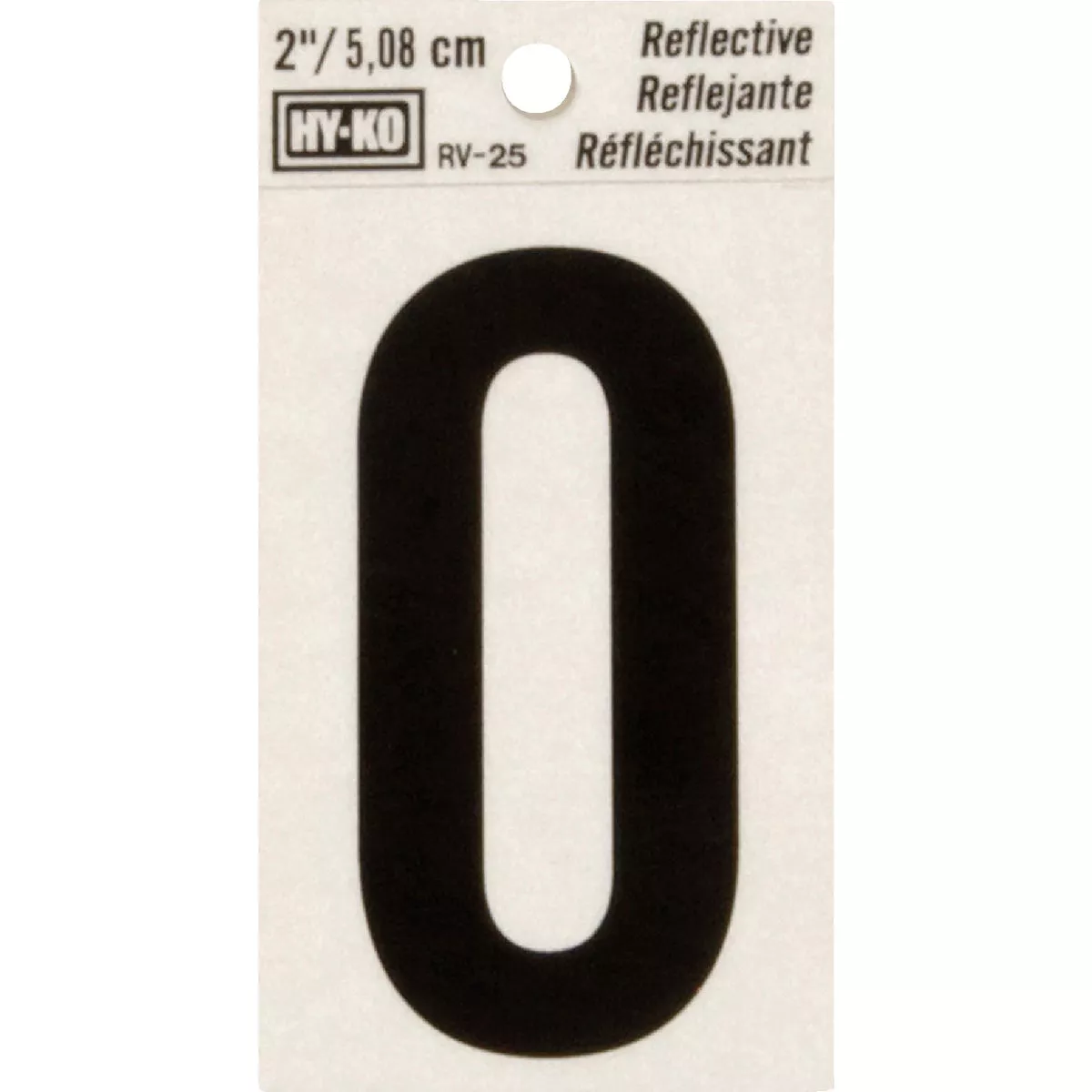 Hy-Ko 2 In. Reflective Letter O
