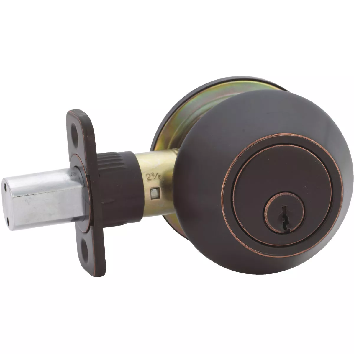 Steel Pro Oil Rubbed Bronze Double Cylinder Deadbolt - photo 3