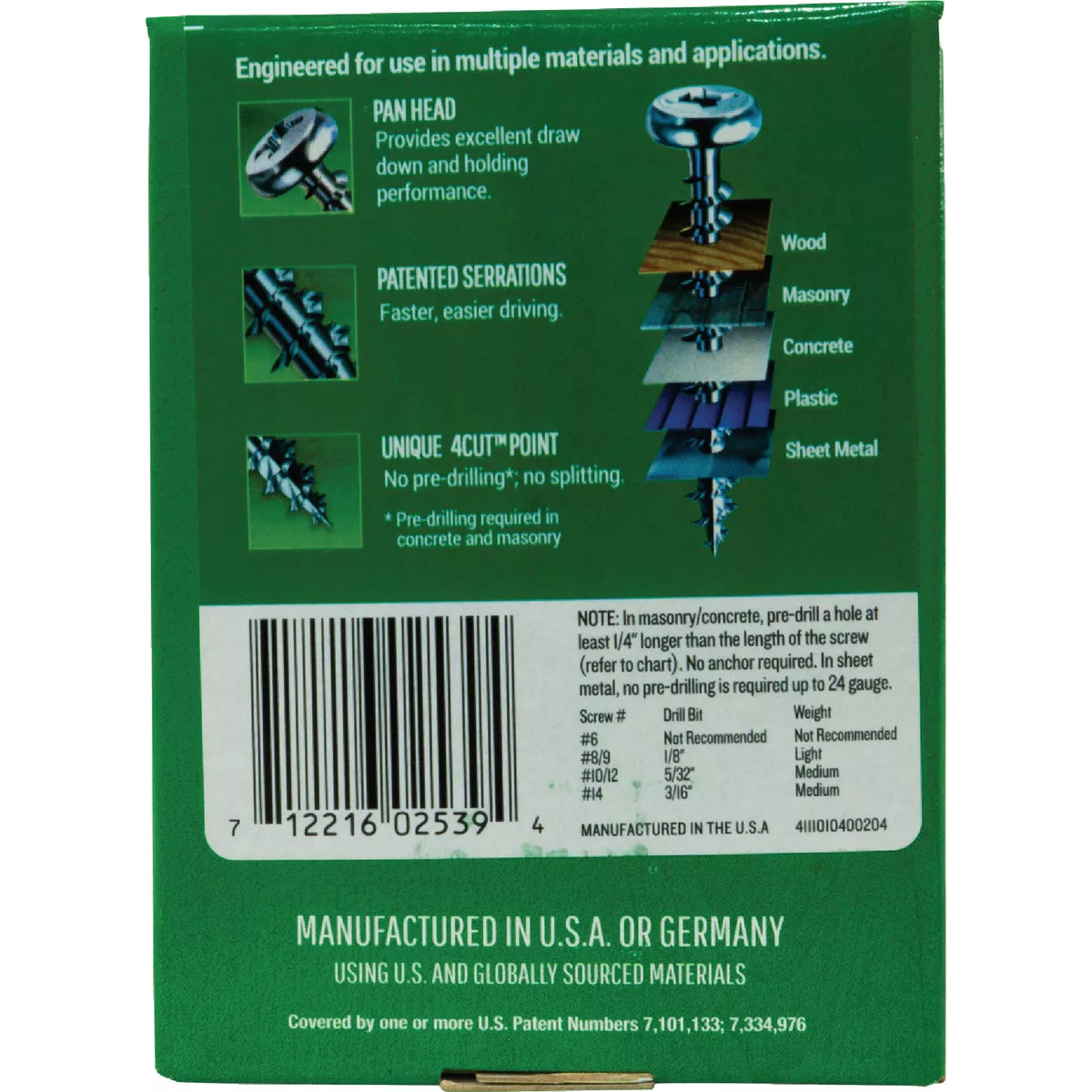 SPAX #8 x 3/4 In. Unidrive (Combo Drive) Pan Head Zinc (Interior) Multi-Purpose Construction Screw (280 Ct.) - photo 7