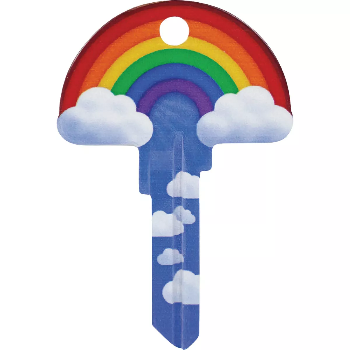Lucky Line Rainbow Key Shapes Decorative House Key - KW1 | True Value ...