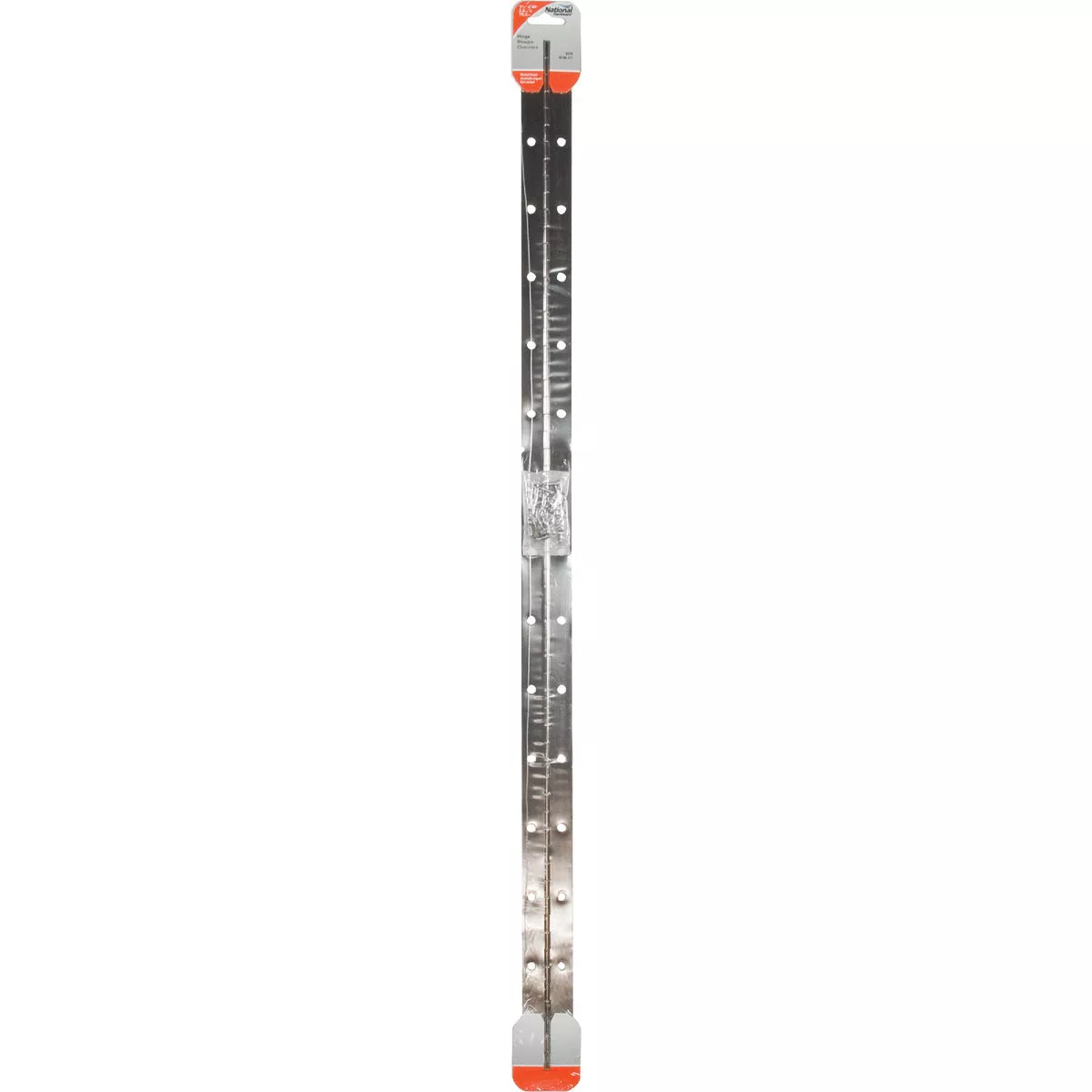 National Hardware Steel 1-1/2 In. x 30 In. Nickel Continuous Hinge - photo 2
