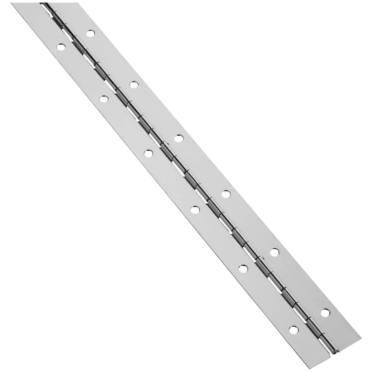 National Hardware Steel 1-1/2 In. x 72 In. Nickel Continuous Hinge