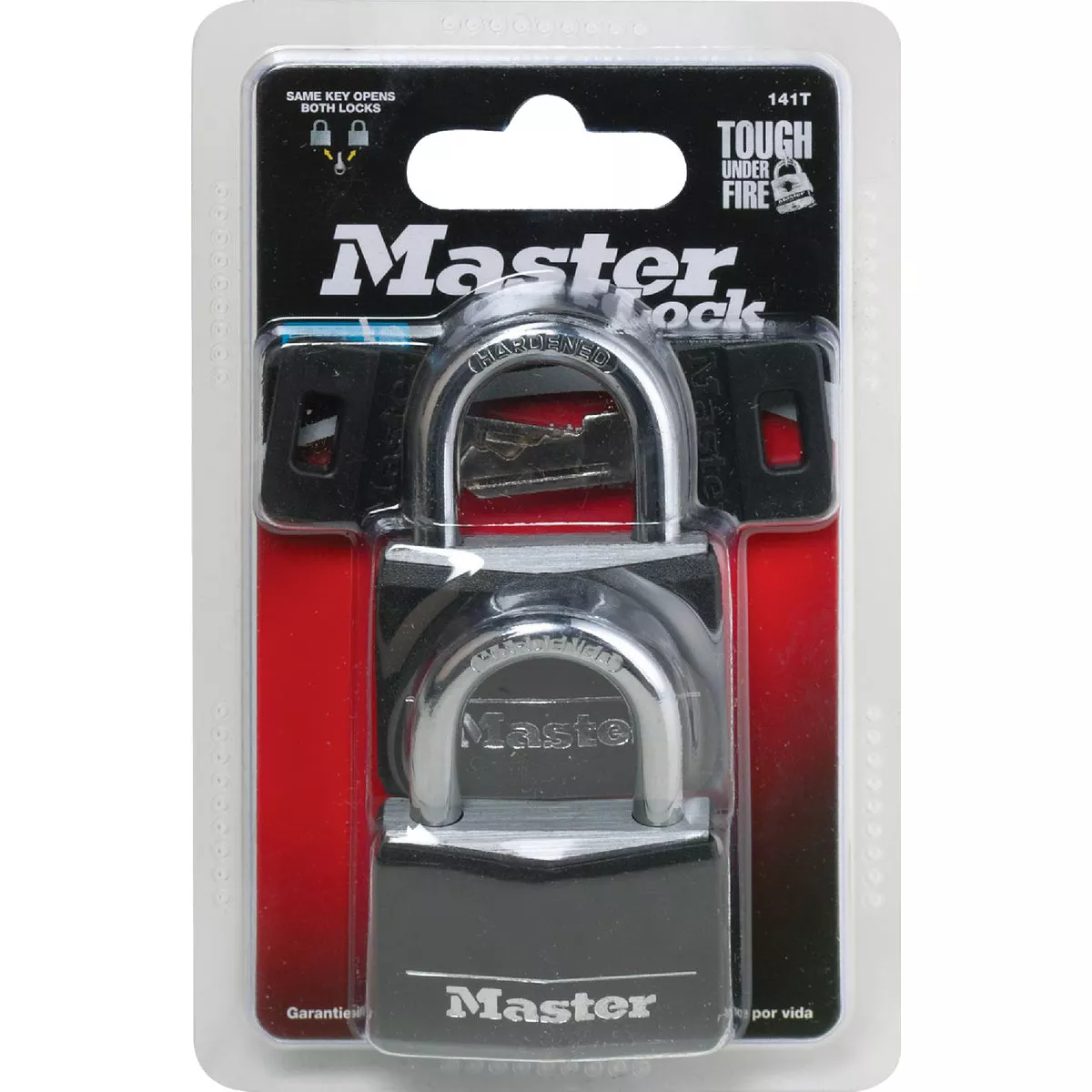 Master Lock 1-9/16 In. Black Covered Keyed Alike Padlock (2-Count) - photo 2