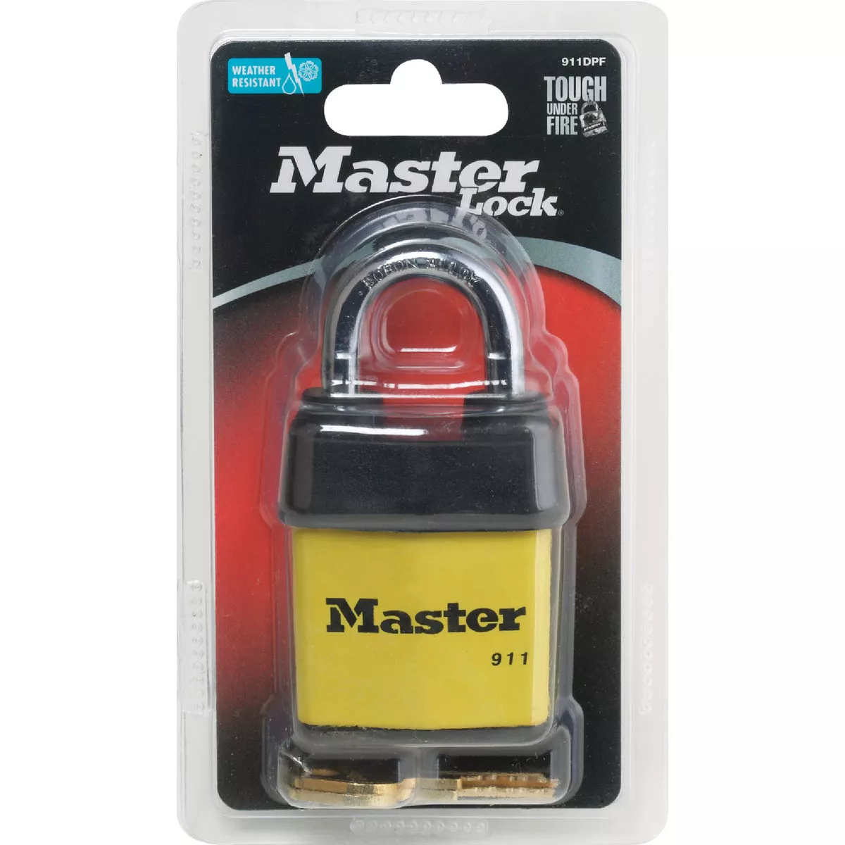 Master Lock 2-1/8 In. W. FlexFit Keyway Cover Laminated Steel Different Keyed Padlock - photo 2