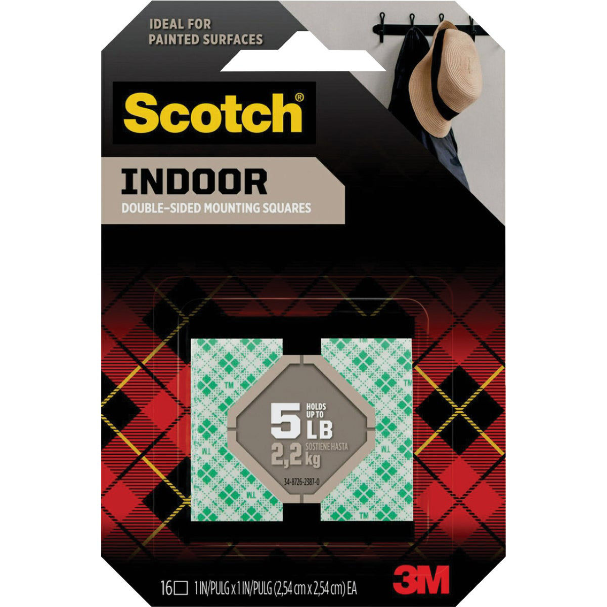 Scotch Restickable Mounting Squares, 1 In. x 1 In., 18 Squares - Malone  Lumber Do it Best