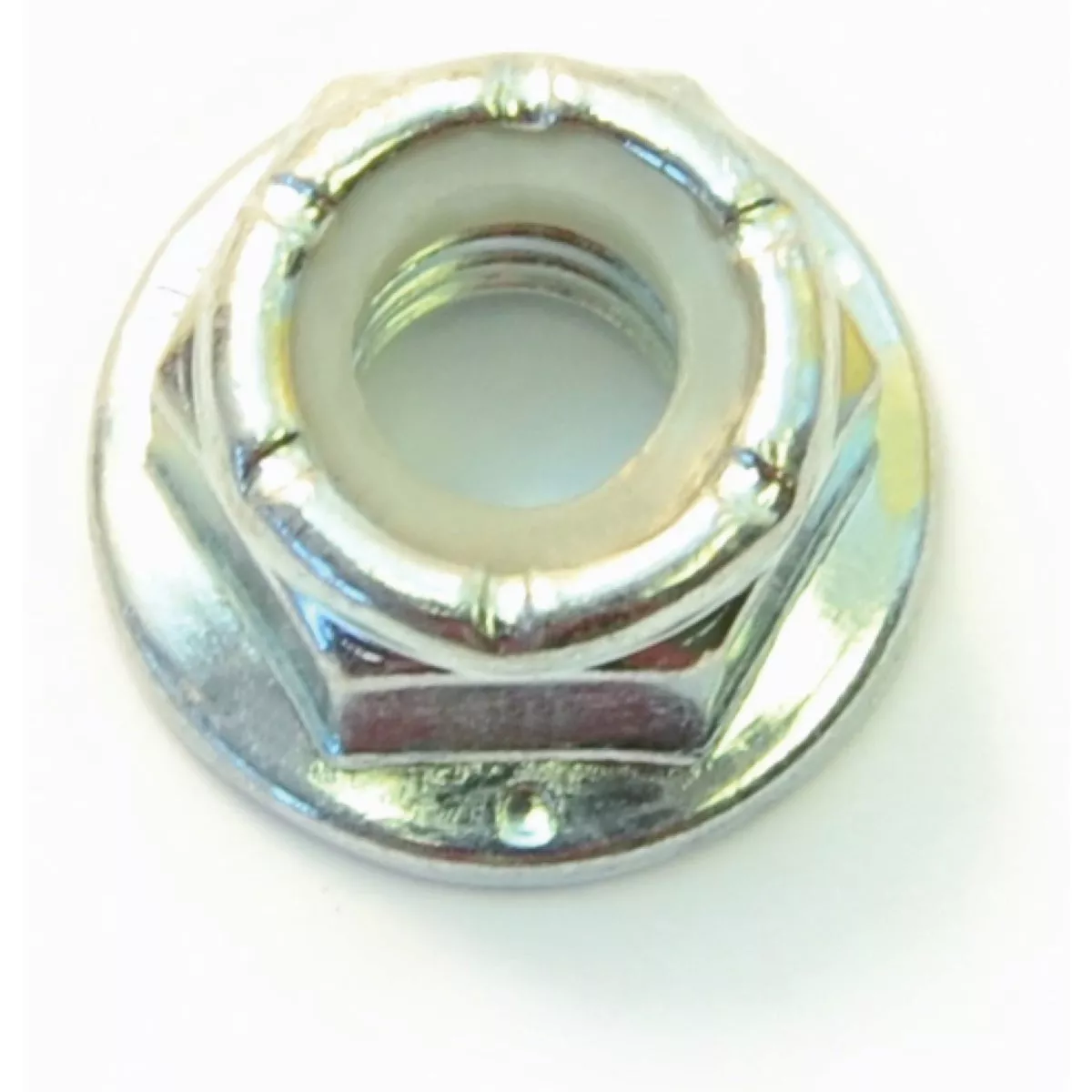 Midwest Fastener 5/16 In.-18 Zinc Plated Grade 5 Steel Coarse Thread Flange Lock Nuts (15 Ct.)