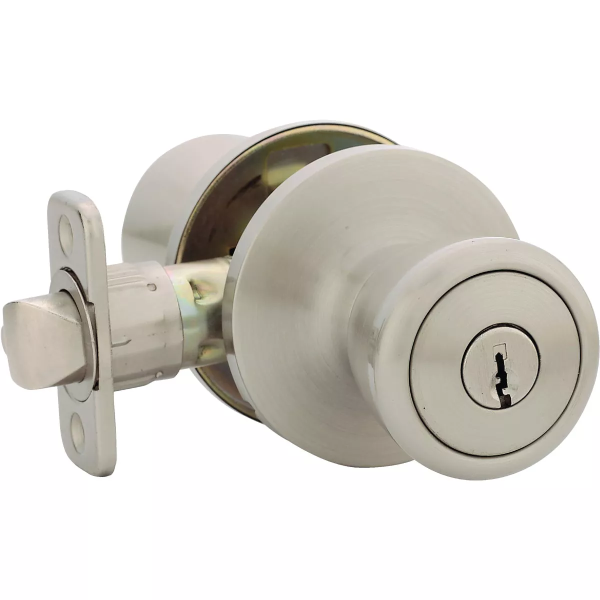 Steel Pro Brushed Nickel Entry Door Knob - photo 3