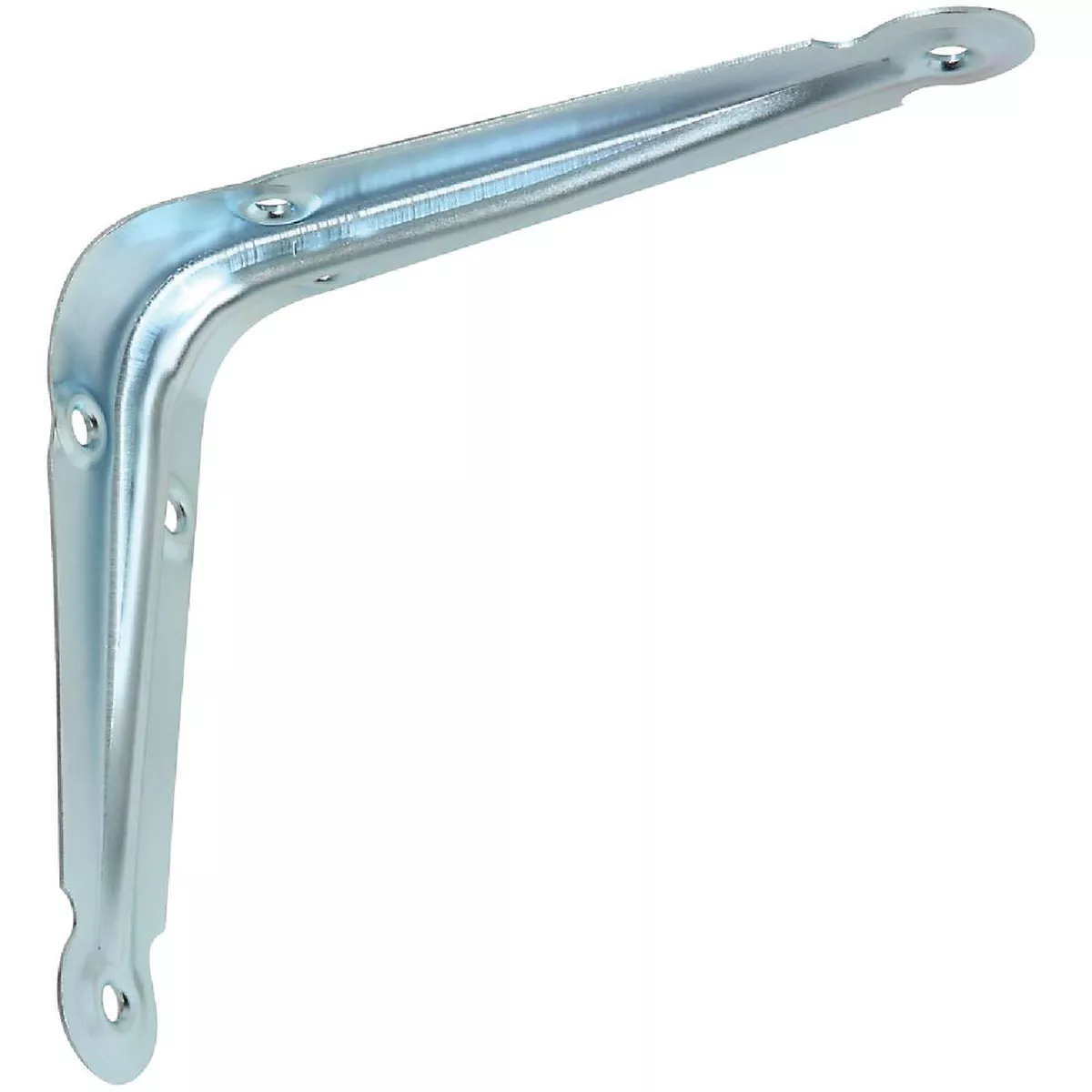 National 110BC 5 In. x 6 In. Zinc-Plated Steel Shelf Bracket