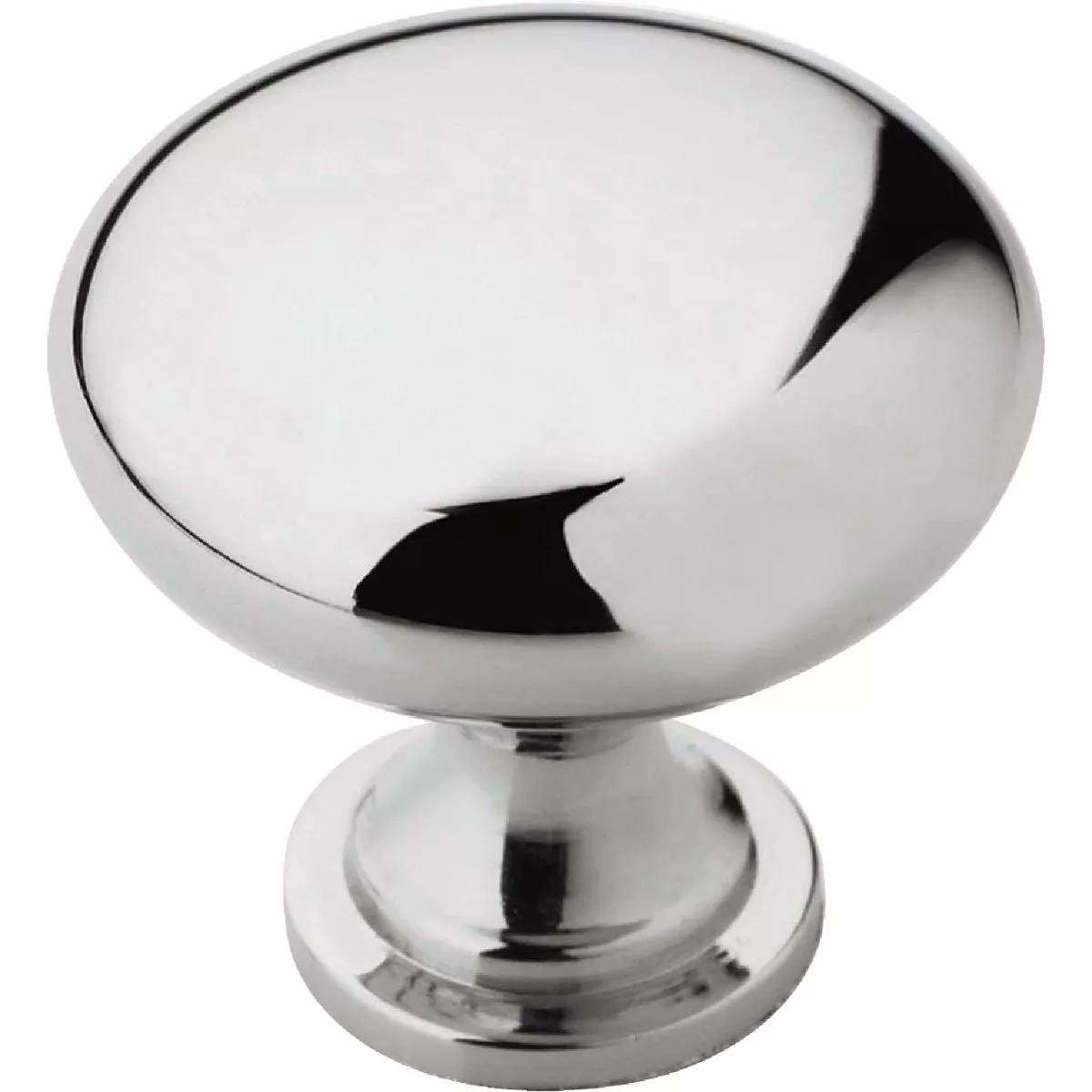 Amerock Edona 1.25 In. Dia. Round Polished Chrome Cabinet Knob