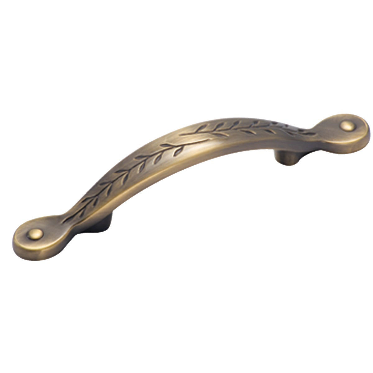 Amerock Nature's Splendor 3 In. Elegant Brass Cabinet Drawer Pull | Do ...
