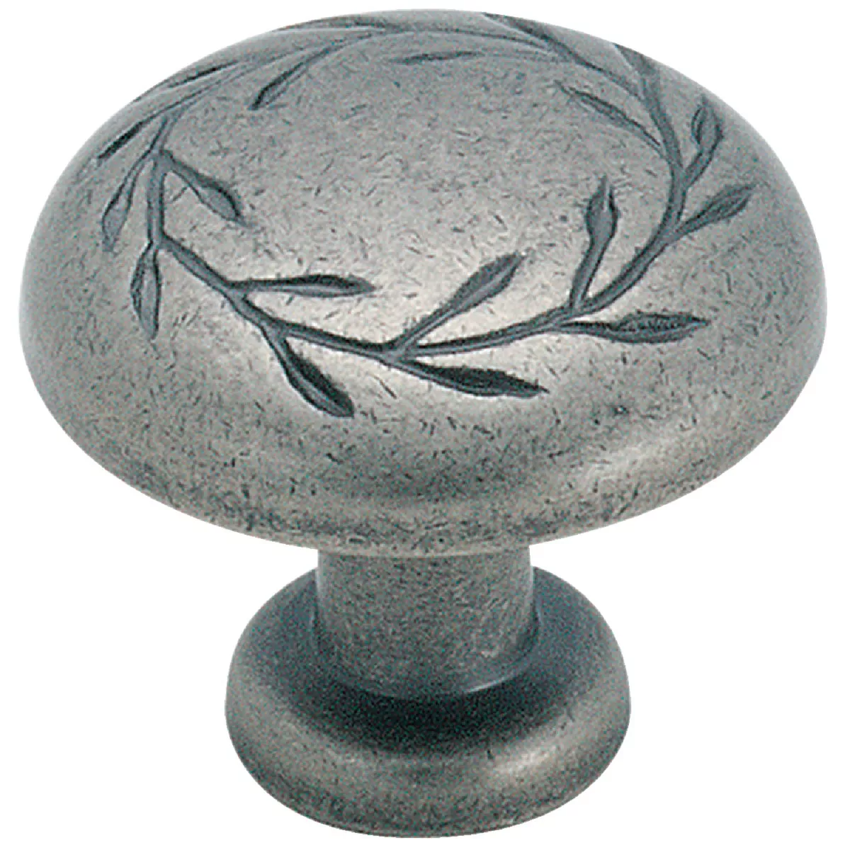 Amerock Nature's Splendor Round Weathered Nickel Cabinet Knob