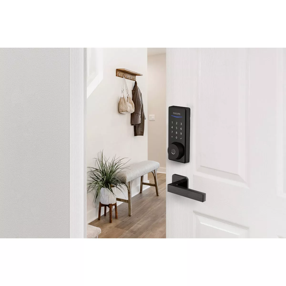 Philips Smart Lock Electronic Deadbolt, Matte Black - photo 2