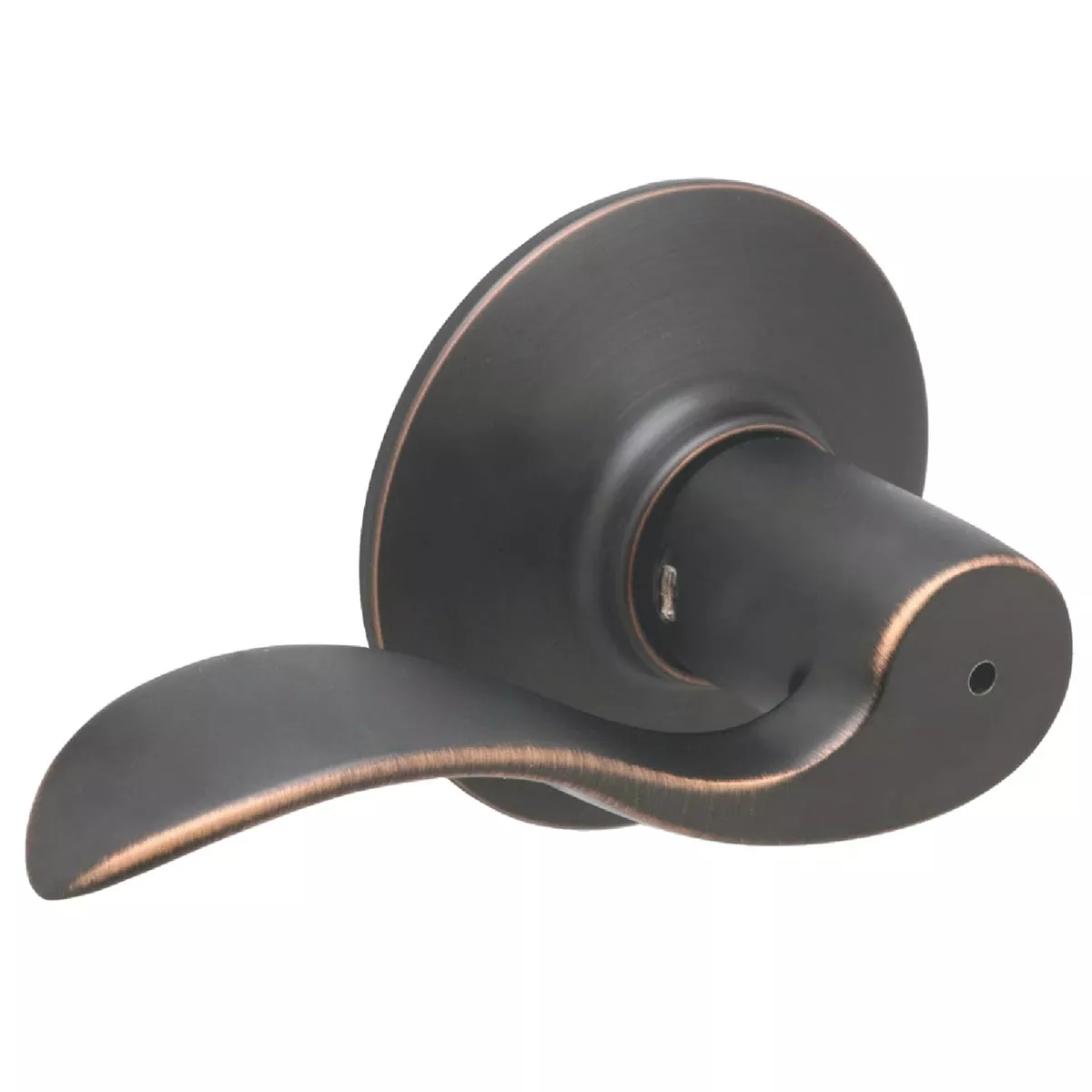 Schlage Aged Bronze Accent Privacy Door Lever