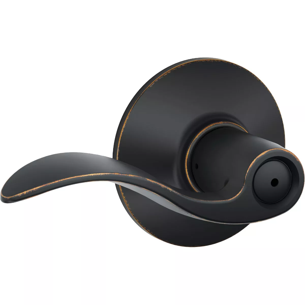 Schlage Accent Aged Bronze Privacy Door Lever