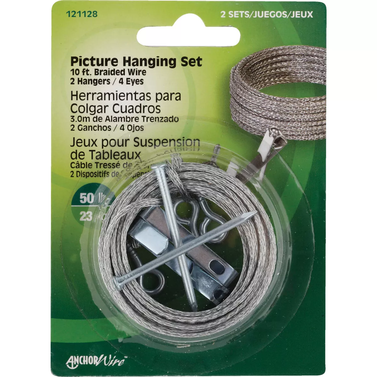 Hillman Anchor Wire Picture Mirror Cord Set - photo 2