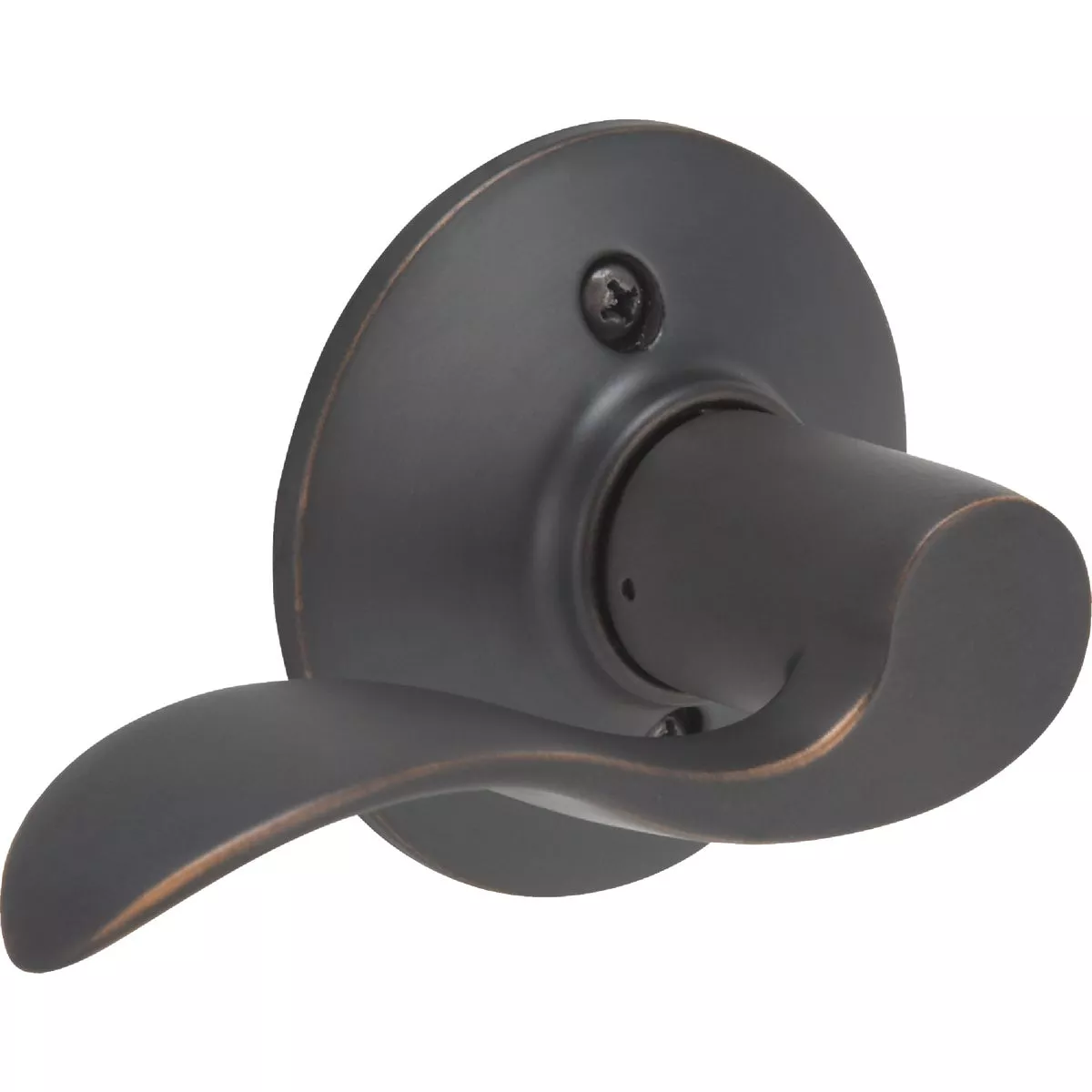 Schlage Accent Left-Handed Aged Bronze Dummy Door Lever - photo 3