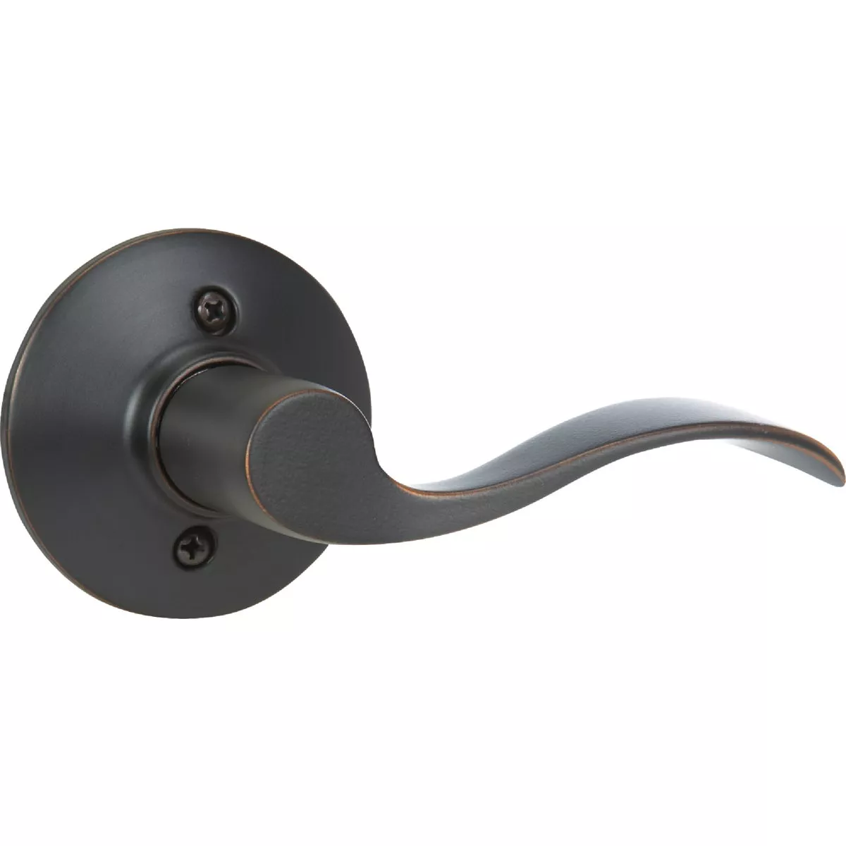 Schlage Accent Right-Handed Aged Bronze Dummy Door Lever