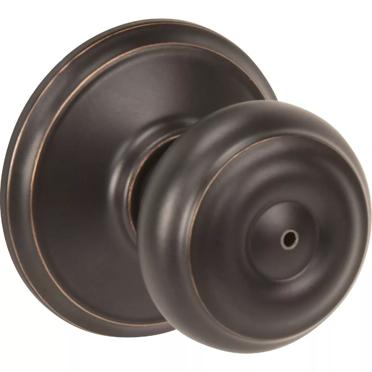 Schlage Georgian Aged Bronze Bed & Bath Door Knob - photo 4