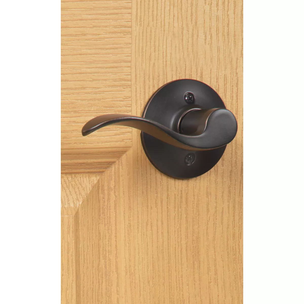 Schlage Aged Bronze Entry Door Handleset with Accent Lever - photo 9