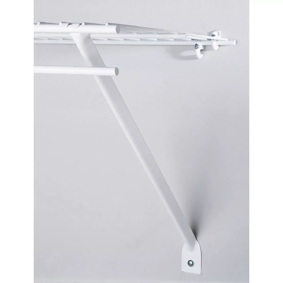 ClosetMaid 12 In. White Shelving Support Bracket (2-Pack) - photo 2