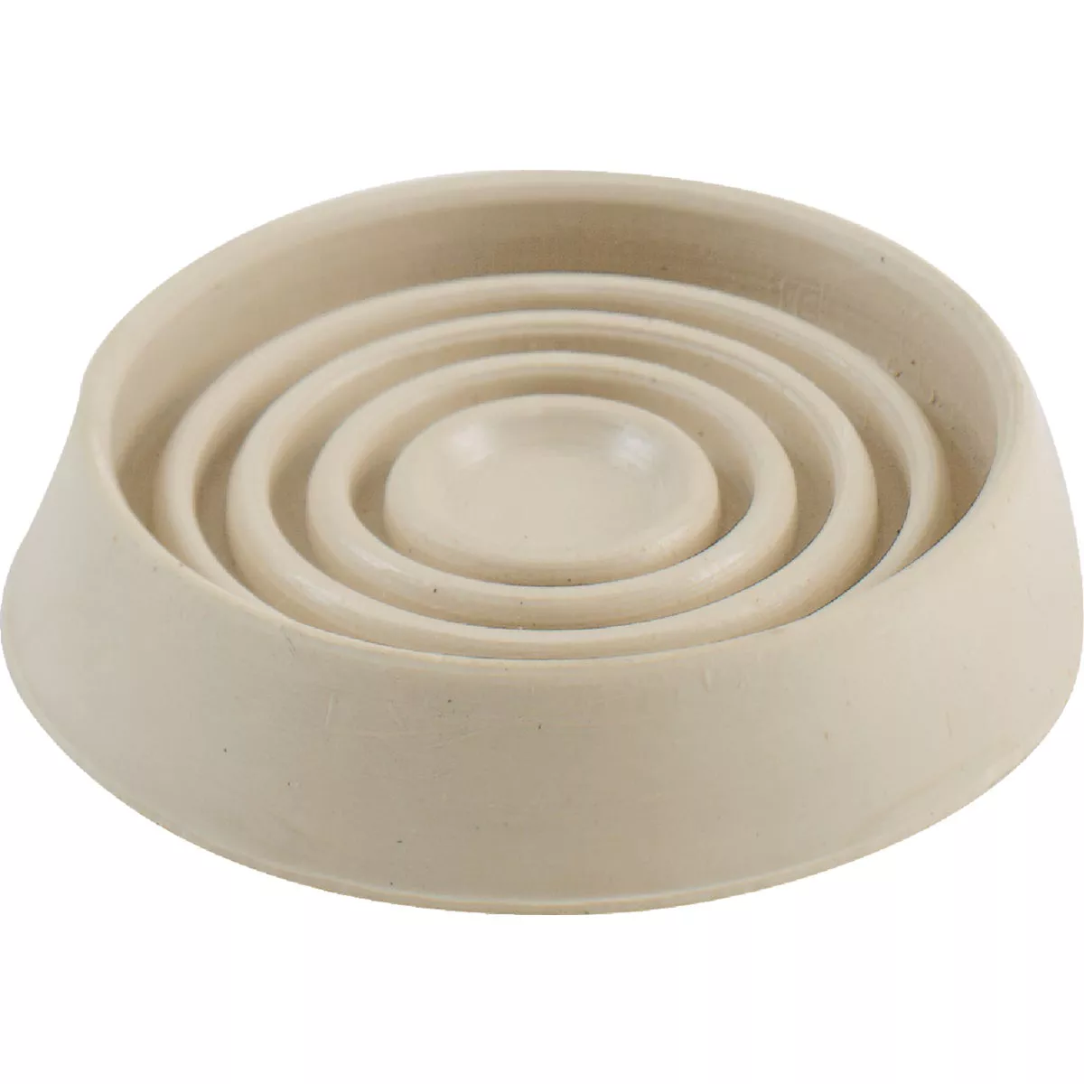 Do it 1-3/4 In. Inner Diameter Round Almond Furniture Leg Cup, (4-Pack)