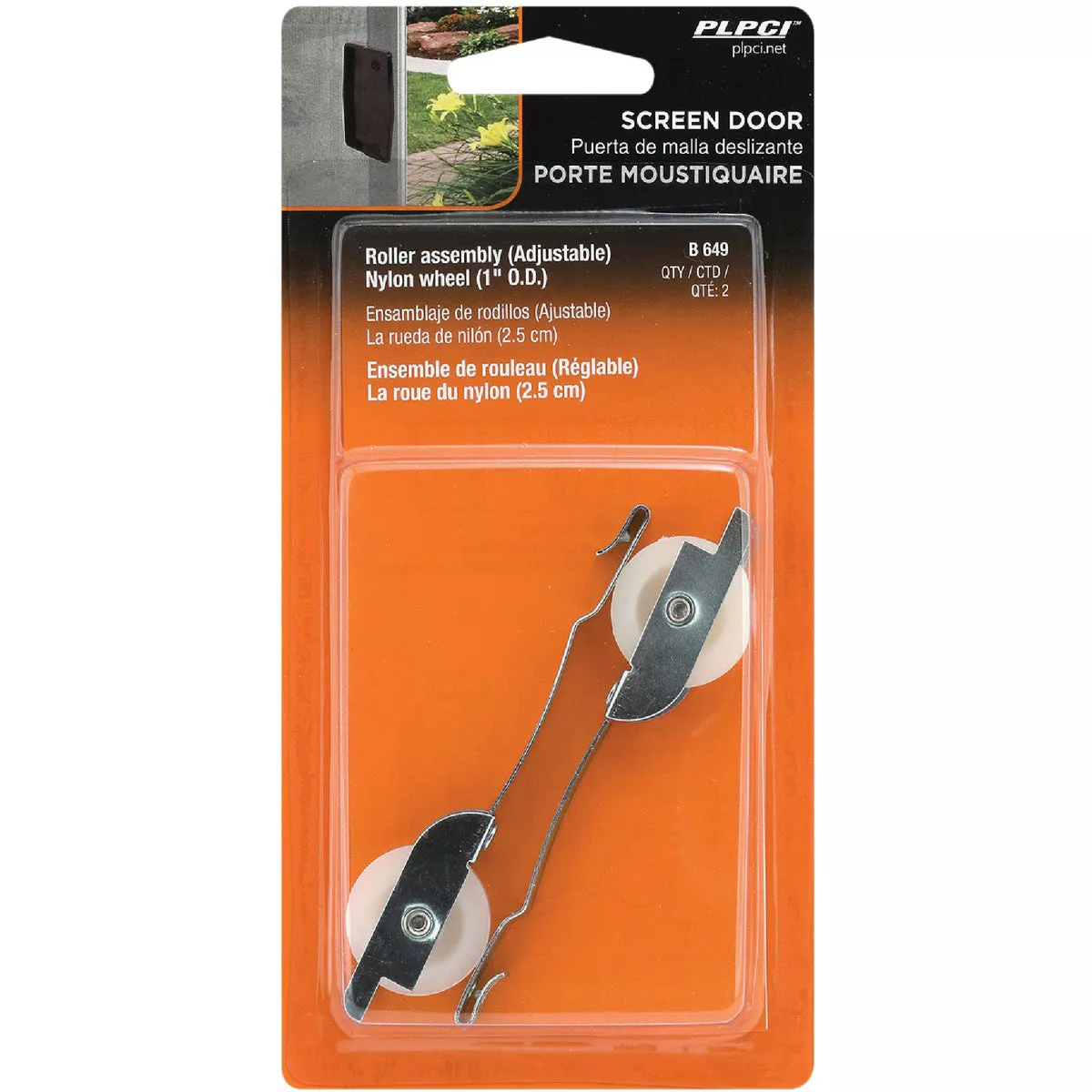 Prime-Line Straight Screen Door Tension Spring with Roller - photo 2