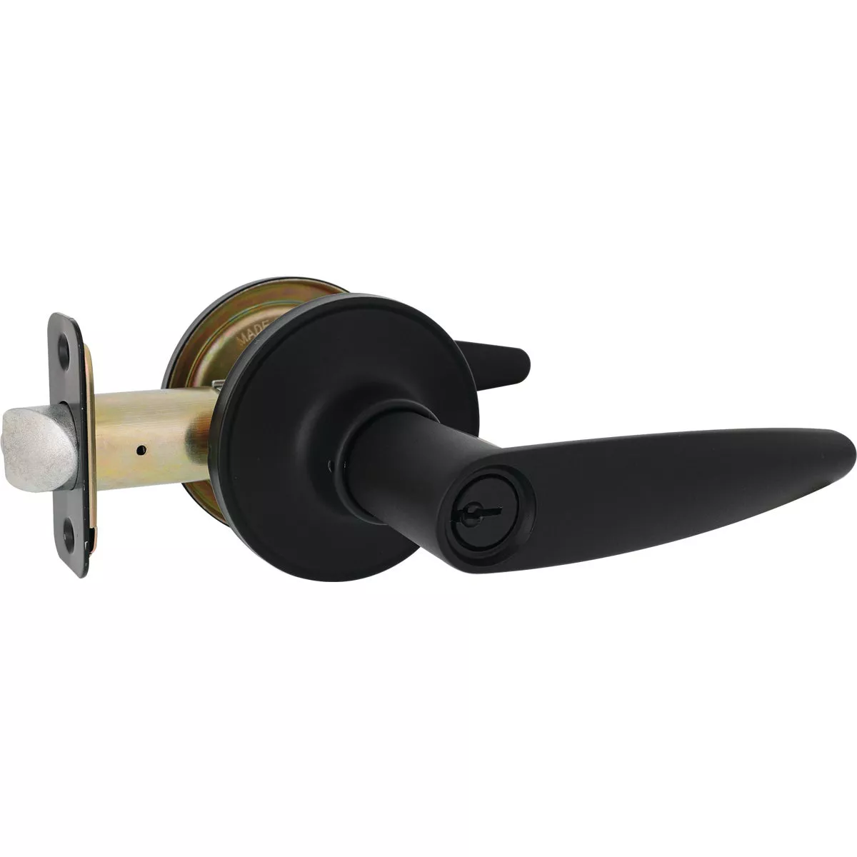 Steel Pro Matte Black Straight Entry Lever - photo 3