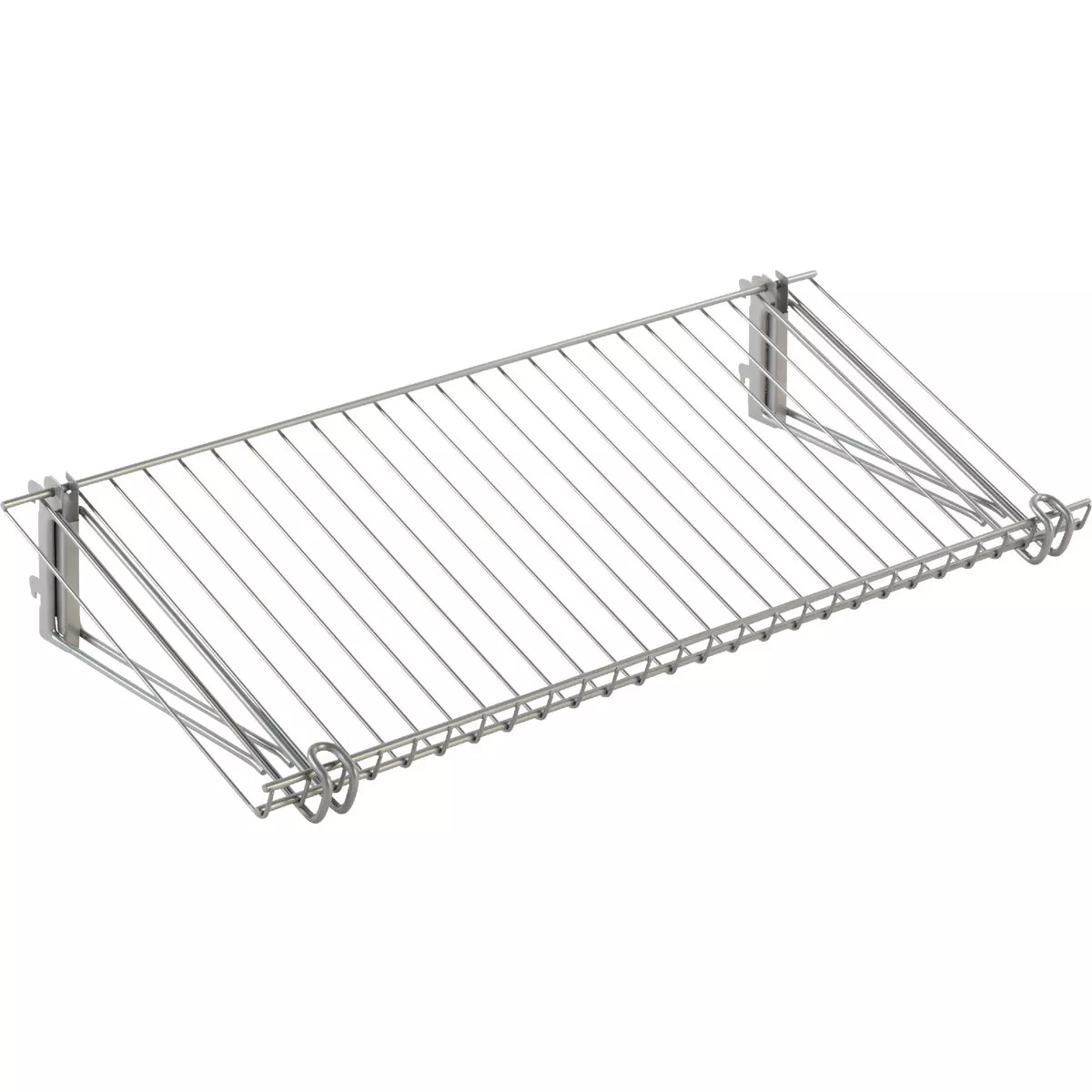 Rubbermaid Configurations Titanium Shoe Shelf Add-On Kit