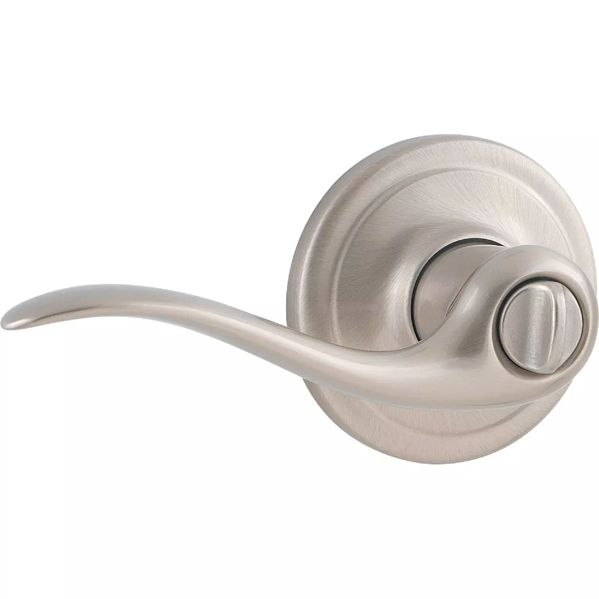 Kwikset Signature Series Satin Nickel Tustin Privacy Door Lever