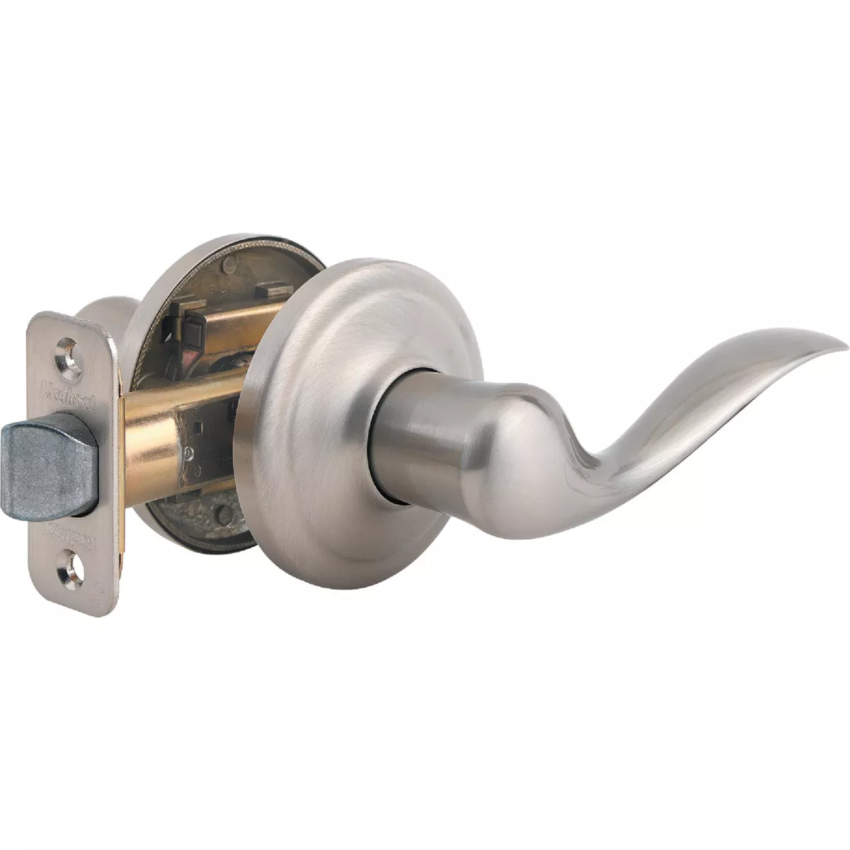 Kwikset Signature Series Satin Nickel Tustin Passage Door Lever - photo 2