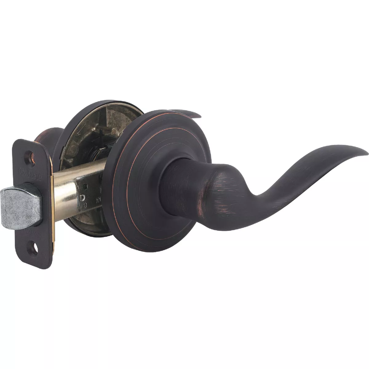 Kwikset Signature Series Venetian Bronze Tustin Passage Door Lever - photo 3