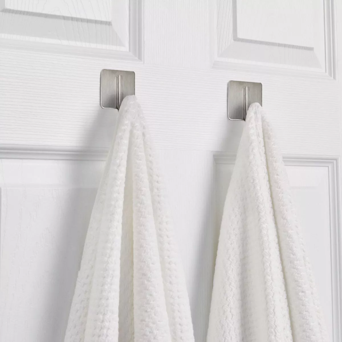 Wrap-It Storage Handy Hooks Stainless Steel Adhesive Hooks (2-Pack) - photo 3